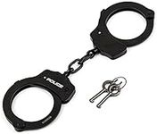 POLICE Handcuffs Double Lock Steel 