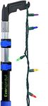 EVERSPROUT 7-to-18 Foot Utility Hook with Extension Pole (25 Foot Reach) | Installing and Hanging Christmas/String Lights, Birdfeeders, Reaching High Places | Lightweight, Telescoping Extension Pole