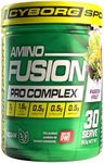 CYBORG SPORT- AMINO FUSION - Passionfruit Flavour - 30 Serves -10.1g Amino Acids per serve - Intra-Workout Blend : EAA BCAA | Beta Alanine | Carnitine | L-Citrulline | Arginine - Performance and Recovery