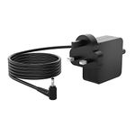 65W Charger for Lenovo Ideapad Laptop, Round Tip Connector, 7.5 Ft Power Cable (Safety Certified by CE)