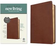 NLT Thinline Center-Column Reference Bible, Filament-Enabled Edition (Red Letter, Leatherlike, Rustic Brown): New Living Translation, Rustic Brown, Leatherlike, Filament