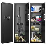 43.3" Tall Fireproof Wall Safes Between the Studs 16" Centers, Combination Lock in Wall Safe with Removable Shelf, Hidden Safe for Valuables Jewelry Money Certificate