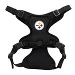 Little Earth 320172-STLR-M: Pittsburgh Steelers Front Clip Pet Harness