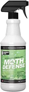 Exterminator’s Choice - Moth Defense Spray - 32 Ounce - Natural, Non-Toxic Moth Repellent - Quick and Easy Pest Control - Safe Around Kids and Pets - Eliminates and Deters Moth