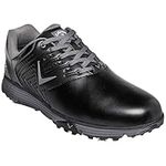 Callaway mens Chev Mulligan S Waterproof Lightweight Golf Shoes, Black Black Black, 9 UK