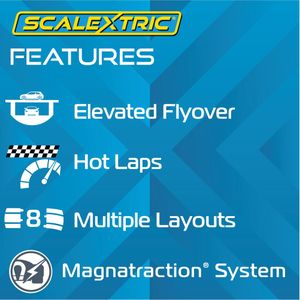 Scalextric Puma WRC Race Set – Slot Car Racing Track Kit