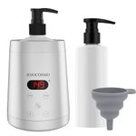 JOJOCOSMO Professional Massage Oil Warmer with 2 Oil Lotion, 250ml Digital Massage Oil Heater, Lotion Warmer Dispenser, Automatic Heated Lotion Massage for SPA, Salon, Home Massage