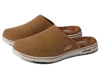 Skechers Men's Arch FIT Lounge Slipper, Wheat Textile, 7 UK