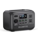 BLUETTI AC2A Portable Power Station, 204Wh Solar Generator LiFePO4 Battery Backup w/ 2 300W (600W Power Lifting) AC Outlets, Recharge from 0-80% in 45 Min, for Camping (Solar Panel Optional)