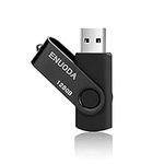 ENUODA 128GB USB Flash Drive USB Sticks 128GB Thumb Drive Swivel Design USB 2.0 Memory Stick High Capacity Jump Drive Pen Drive for Laptop PC Computer (Black)