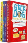 Stick Dog Series Tom Watson Collection 4 Books Set (Stick Dog, Stick Dog Wants a Hot Dog, Stick Dog Chases a Pizza, Stick Dog Dreams of Ice Cream)