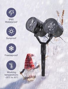 Christmas Outdoor Projector Lights – Festive Holiday Decoration