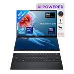 ASUS Zenbook Duo OLED (2024), Dual Screen Laptop, 14" (35.56cm) FHD OLED Touch Display, Intel Core Ultra 7 155H, Built-in AI, (32GB/1TB SSD/Intel Arc Graphics/Win11/Gray/1.65 Kg), UX8406MA-QL761WS