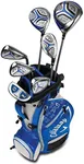 Callaway Golf Xj Junior Golf Set, Level 3, 7 Piece Set, Right Hand, Blue