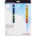 Daler Rowney- Daler Simply Watercolour Aquarelle Set 24 x 12ml Tubes