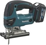 Makita DJV180RFJ Pendulum Jigsaw, 135mm, 18V, 2x3Ah, Black/Cyan