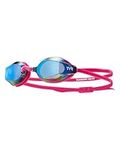 TYR Blackops 140 EV Racing Mirrored Swim Goggles Women's Fit, Blue/Pink