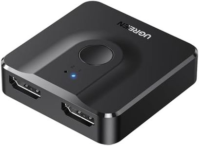 UGREEN HDMI Switch 4K@60Hz HDMI Splitter Bi-Directional HDMI Switcher 2 Input 1 Output Splitter Support 4K 3D Compatible for Nintendo Switch Blu-Ray Player Roku TV Stick Xbox PS4 HDTV Monitor