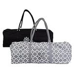 Yoga-Mad Pilates and Yoga Kit Bag | Yoga Mat Bag | Full Zip Yoga Bag, Unisex Carrier | Stores Mat and Accessories | Suitable for Pilates, Yoga, Gym, Fits Most Mat Sizes