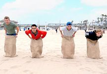 Burlap Potato Sacks 23" x 40" - Potato Sack Race Bags - Game Sack - Kids Sack Bag - Sacks Burlap by Sandbaggy (Pack of 20)