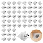 120Pcs Drawer Bottom Supports Repair Fix Mend Wedges Plastic Drawer Strengthener Reinforcement Furniture Chest Draw Bottom Supports for Sagging Drawers（with Screws）