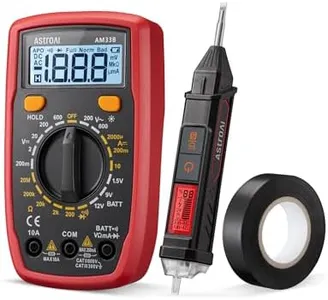 AstroAI Electrical Test Kit ETK1, Digital Multimeter, Non-Contact Voltage Tester & Screwdriver, Electrical Tape, an Ideal Set for Electricians, DIYers, Handymen