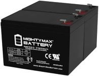 Mighty Max Battery 12V 9Ah SLA Battery Replacement for Cyberpower CP1500AVRLCD - 2 Pack