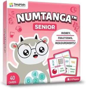 Outstanding Educational Resource - Greg Tang Math Games - NumTanga SR (Money Fractions Measurement) - Super Fun, Simple & Effective. Enrichment and Intervention Activities for Kids-Mom's Choice