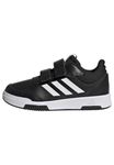 adidas Unisex Kid's Tensaur Hook and Loop Sneaker, Core Black Ftwr White Core Black, 3.5 UK