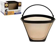 GoldTone Brand (Made in the USA) Reusable No.4 Cone Style Replacement Coffee Filter replaces your Cuisinart Permanent Coffee Filter for Machines and Brewers (1 Pack)