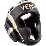 Venum Elite Headgear - Black/Gold, 