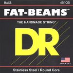 DR Strings Handmade Strings FB-45 FATBEAM Stainless Steel Bass Strings: Medium 45105, original version