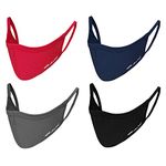 BODY 100% Cotton Super Soft Reusable Washable outdoor protection face mask for men (Free Size, Assorted pack of 4)