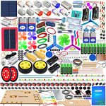 Kit4Curious® Super Invention Science Lab Kit - Educational learning Solar electric Science project DIY STEM hobby multipurpose kit with base and booklet