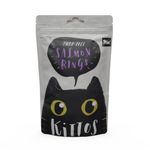 Kittos Salmon Rings Cat Treats for Training & Rewards - Protein-Rich, Highly Digestible, Healthy & Tasty Snacks for All Life Stages, 35 gm