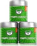 Mighty Matcha Tea | Organic Matcha Green Tea Powder | Ceremonial Grade | Great Taste Winner 2012 | Certified CN-BIO-119 Non-EU Agriculture | Energy Boost, Detox | 30 g (pack of 3)