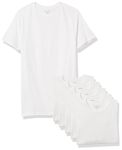 Amazon Essentials Men's 6-Pack Crewneck Undershirts, White, XX-Large