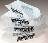 BBQ AM2157 Hot Dog Serving Tray 4pc