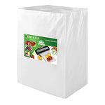 WVacFre 28x40cm(200Bags) Vacuum Sealer Bags Designed for Sous Vide Cooking and Food Storage,BPA Free Embossed Vacuum Food Sealer Bags and Compatible with All Types Sealer Machines