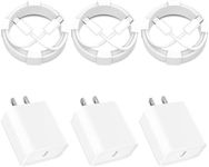 【MFi Certified】iPhone 15 Charger Fast Charging, Redpark 3Pack 20W USB-C Power Type-C Wall Charger Block with 10FT Type-C Cable for iPhone 15 Pro/15 Pro Max/iPad Pro/Air/iPad 10th/Galaxy S24/S23/Pixel