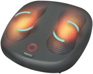 HoMedics Shiatsu Foot Massager - Shiat Massage with Heat and 12 Rotating Massage Heads, Foot Reflexology Massage for Home