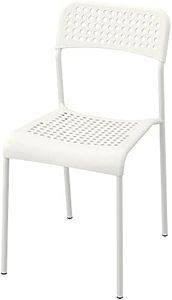 IKEA ADDE Chair - by STOCKLAND (White, Metal)