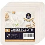 Precut Cheesecloth, 15 x 15'' 4 Pac