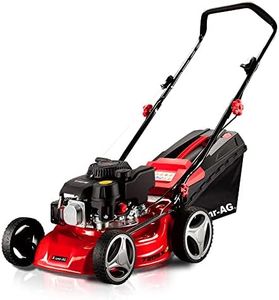 Baumr-AG 17 Inch Petrol Lawn Mower 139cc 4-Stroke Lawnmower Steel Push Engine, 720SX