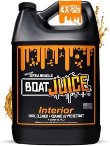 Boat Juice - 1 gallon jug - Interior Cleaner with SiO2 Ceramic UV protectant - Works Great on Upholstery, Vinyl, Plastic, Foam Flooring and Carpets
