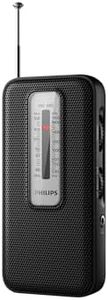 Philips 1000 Series 11cm Portable Pocket Radio AM/FM Battery Powered/Handheld