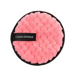 MeeTo Reusable Round Makeup Remover Face Pads, Cloths, Washable Microfiber Makeup Eraser, Wipes for Heavy Makeup, Masks, Mascara, Eye Shadow, Foundation for All Skin Types, Small Size, Pack Of 2