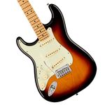 Fender Player Plus Stratocaster LH 3-Tone Sunburst MN Left-Handed Electric Guitar with Deluxe Gig Bag