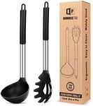 Silicone Pasta Fork and Ladle Spoon