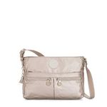 Kipling New Angie Crossbody Bag, Metallic Glow